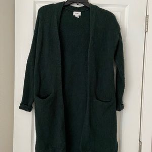 Long cozy cardigan